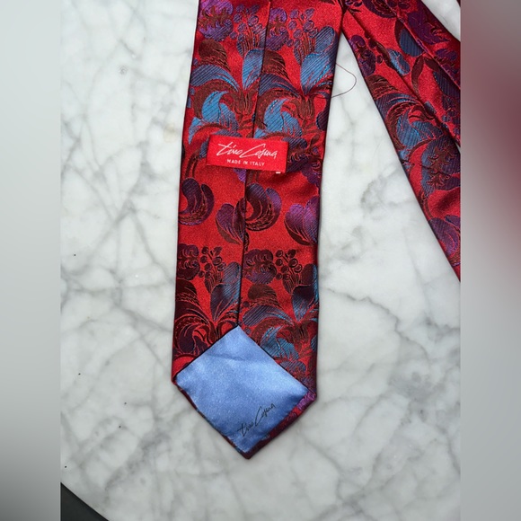 Silk Tie - Tino Cosina for Men in Red - Picture 2 of 5